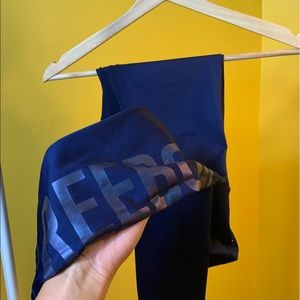 Reebok Navy Leggings Hight Waist